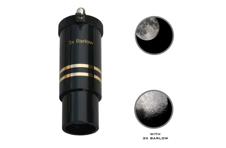 Cassini 3x Barlow Coated Telescope Lens